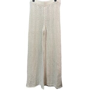 Wild Fable White/Cream Crochet Pants